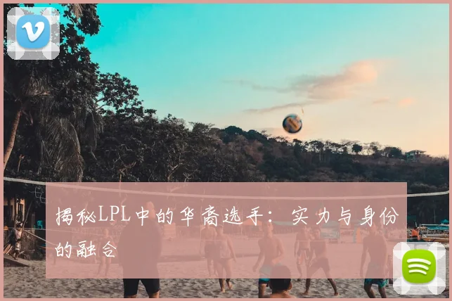 揭秘LPL中的华裔选手：实力与身份的融合